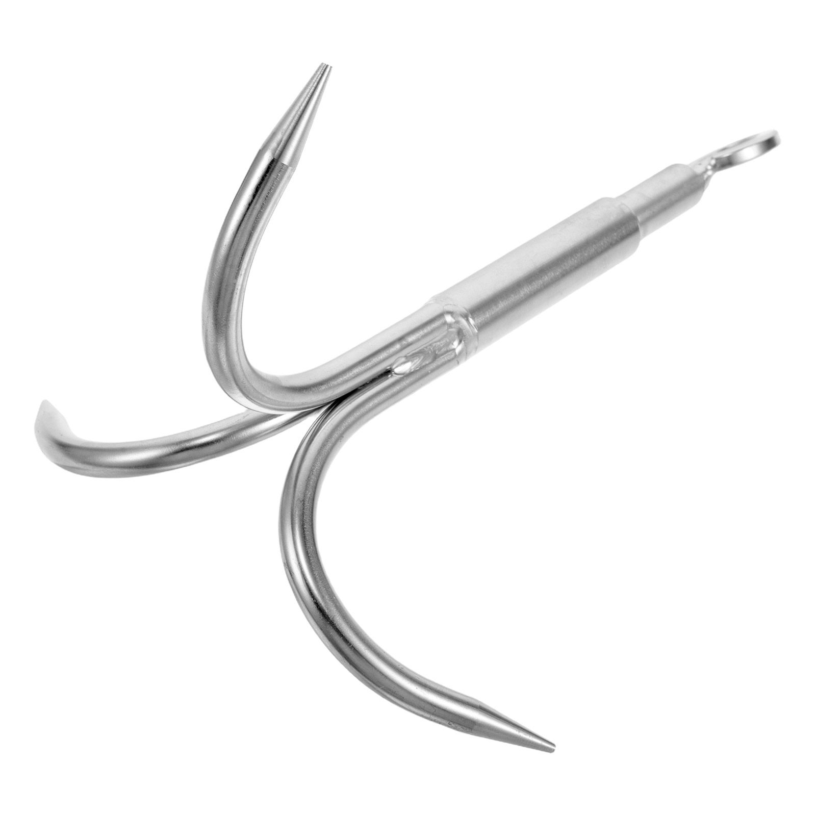 Fishing Hook Stainless Steel - Grapa de Gancho Multifunción con Garra
