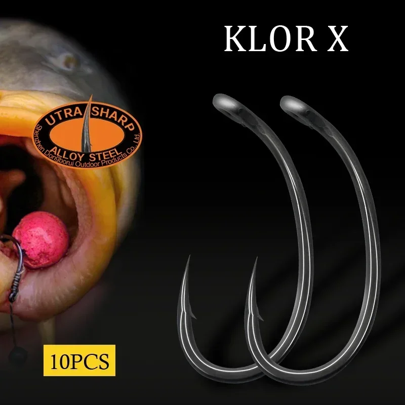 Fishing Hook Barbless - 10 Uds. Anzuelo de pesca de