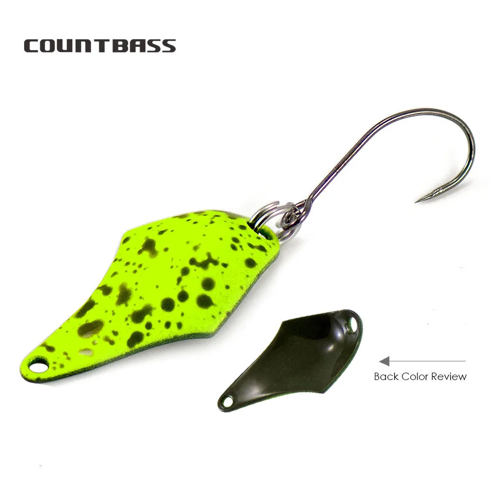 Fishing Hook Barbless - COUNTBASS 5/64oz 2g cuchara de fundición