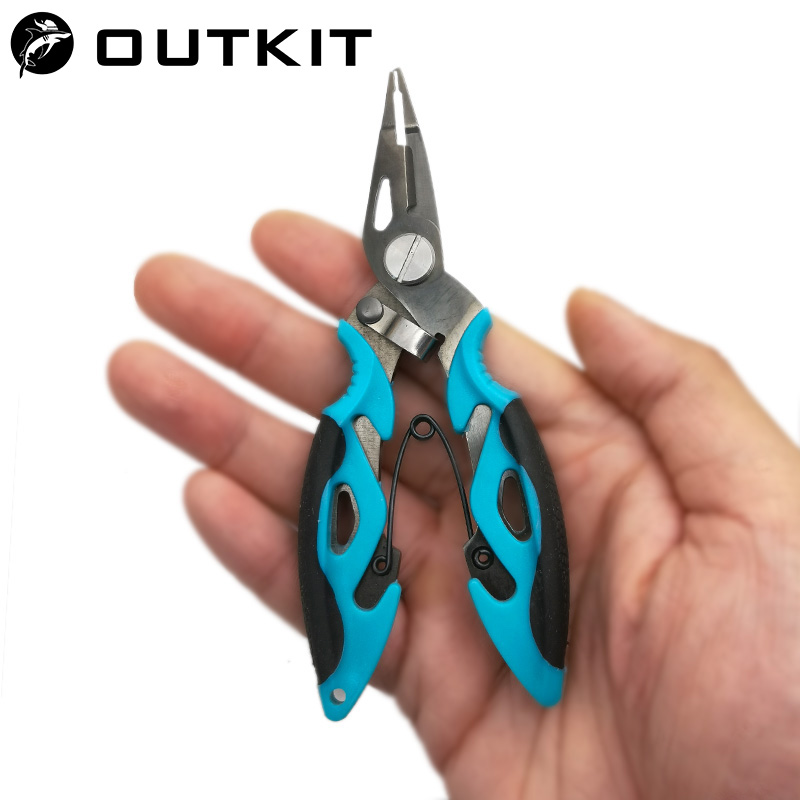 Fishing Hook Sharpener - OUTKIT-Alicates de pesca multifuncionales, cortador de