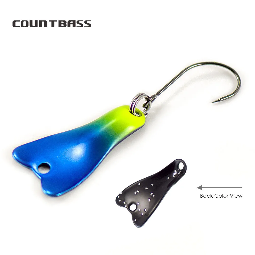 Fishing Hook Barbless - COUNTBASS 5/64oz 2g cuchara de fundición