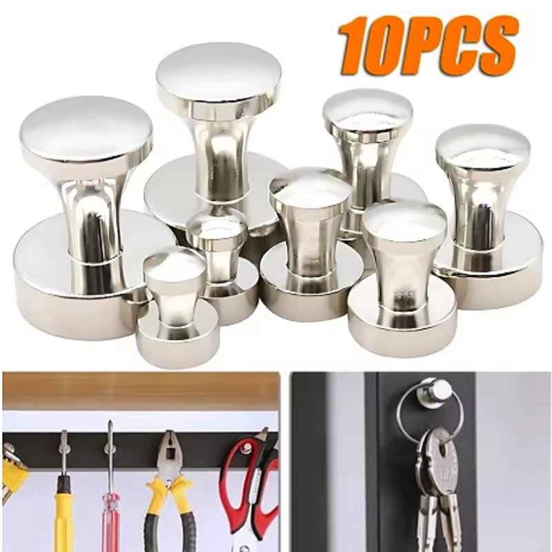 Fishing Hook Stainless Steel - 10 Uds imán imanes de pesca