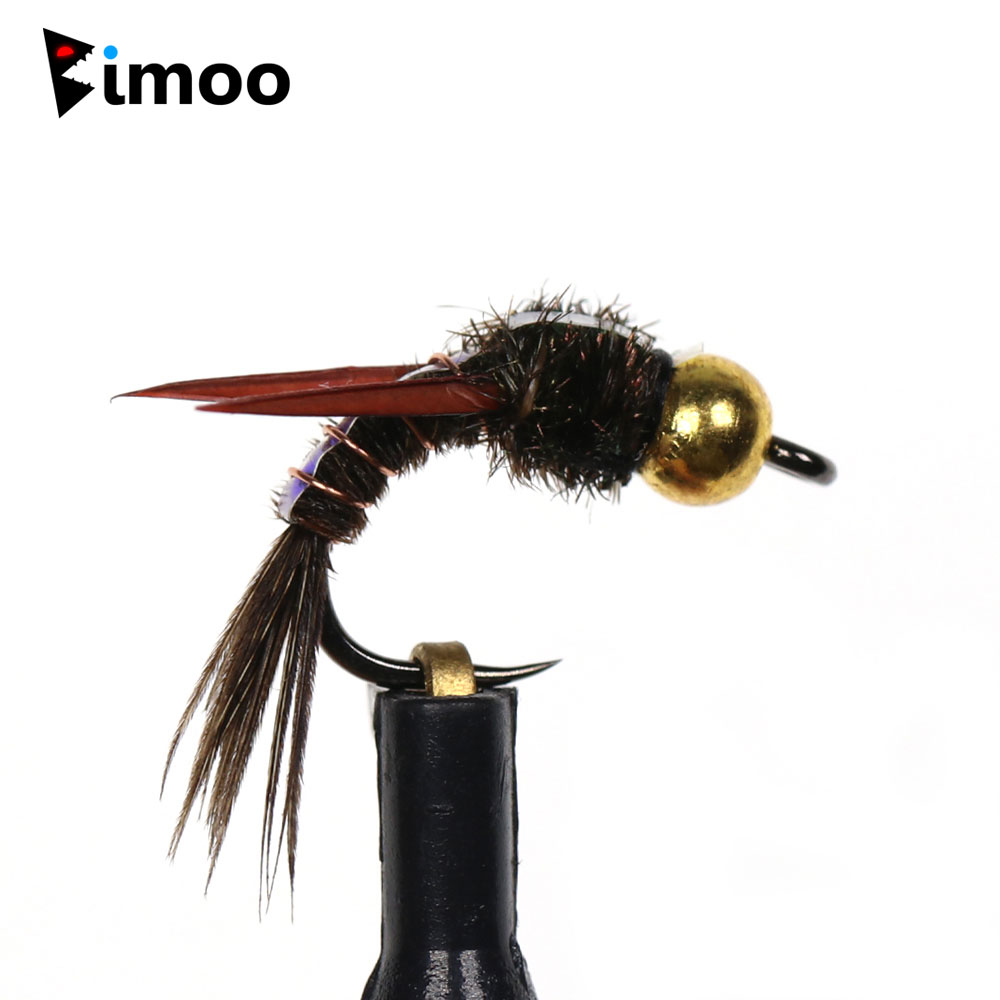 Fishing Hook Barbless - Bimoo-anzuelo de pesca sin púas, 8