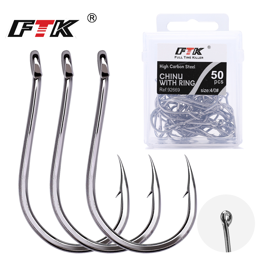 Fishing Hook Circle - FTK-anzuelo de pesca de acero al