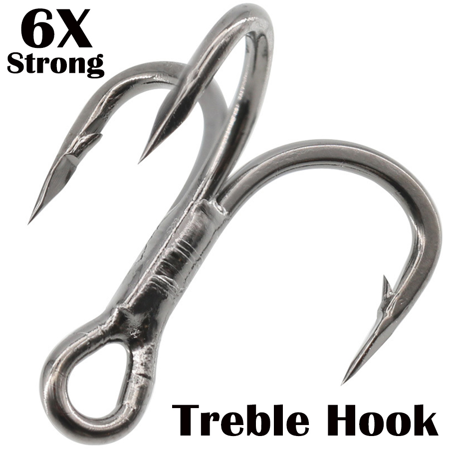 Fishing Hook Assortment - Anzuelo triple de pesca 6X de