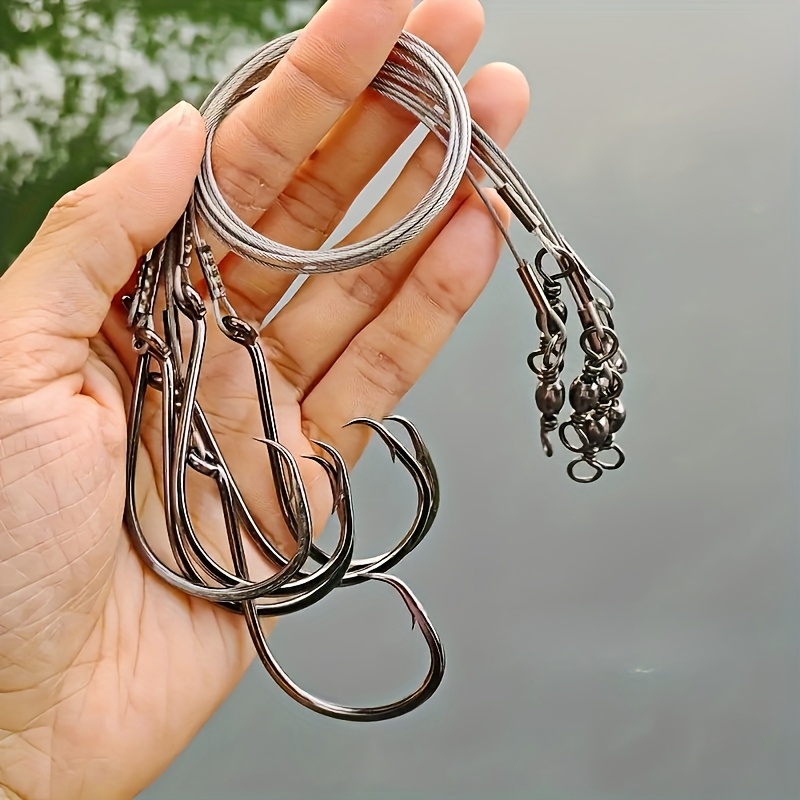 Fishing Hook Circle - 25 unidades de aparejos de anzuelos
