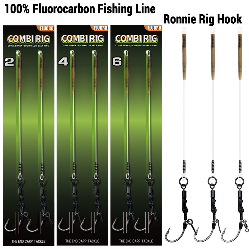 Fishing Hook Assortment - 6 uds/10 Uds. Ronnie rig 3