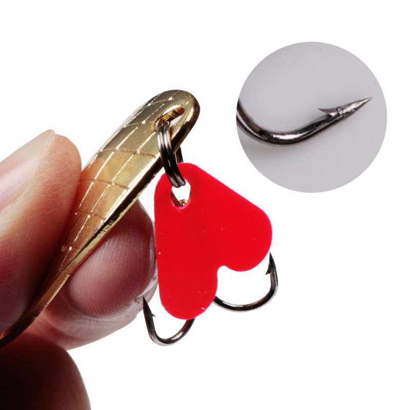 1 Uds. Cuchara giratoria de Me - Fishing Hook Treble reseña y precio
