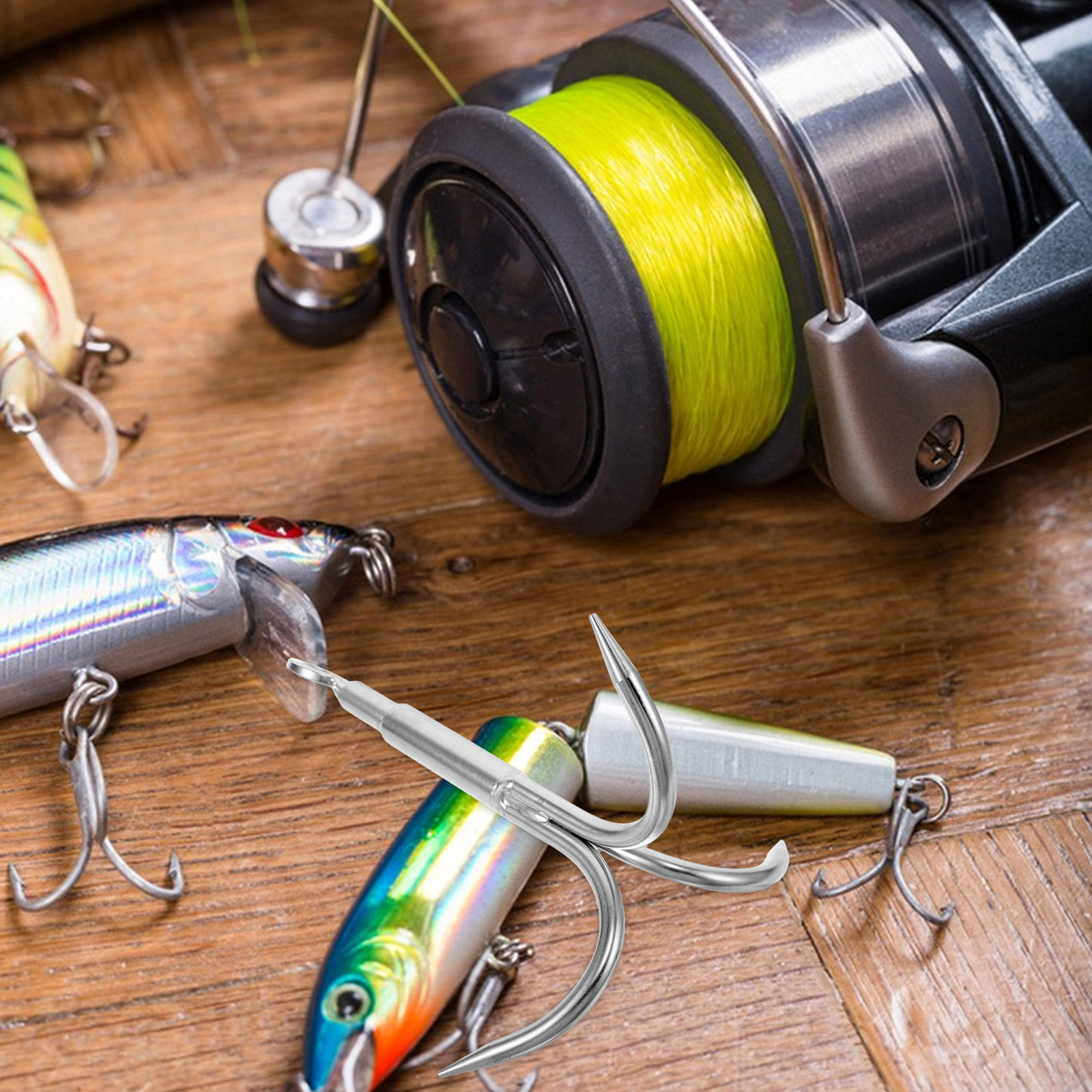 Grapa de Gancho Multifunción c - Fishing Hook Stainless Steel reseña y precio