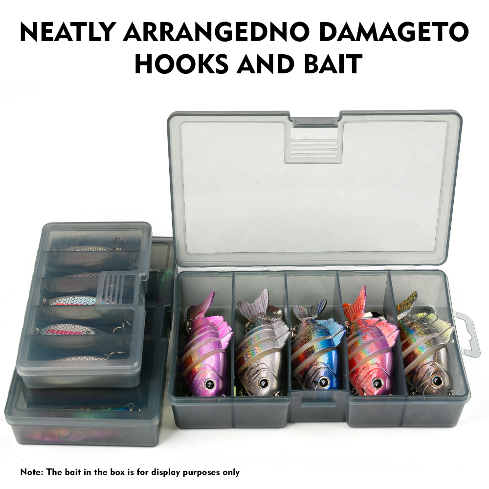 Caja de aparejos de pesca PROB - Fishing Hook Size reseña y precio