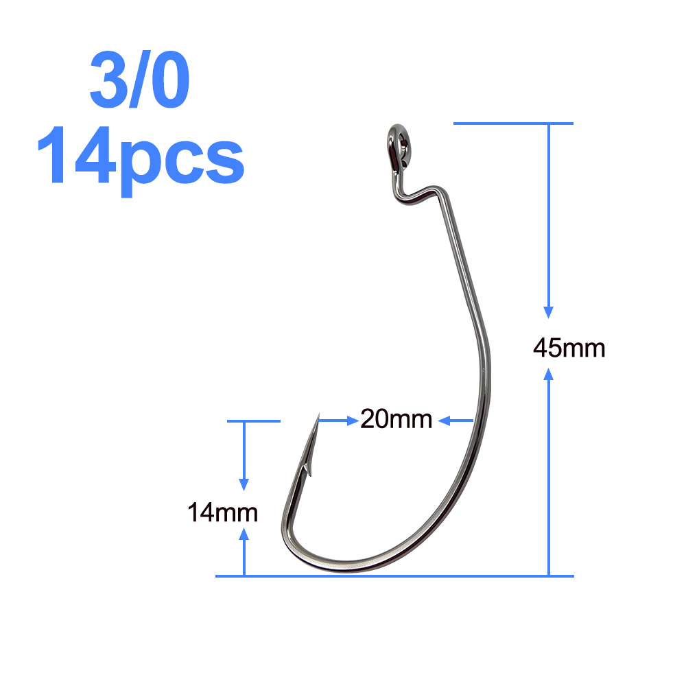 Anzuelos de Pesca ESFISHING de - Fishing Hook Offset reseña y precio