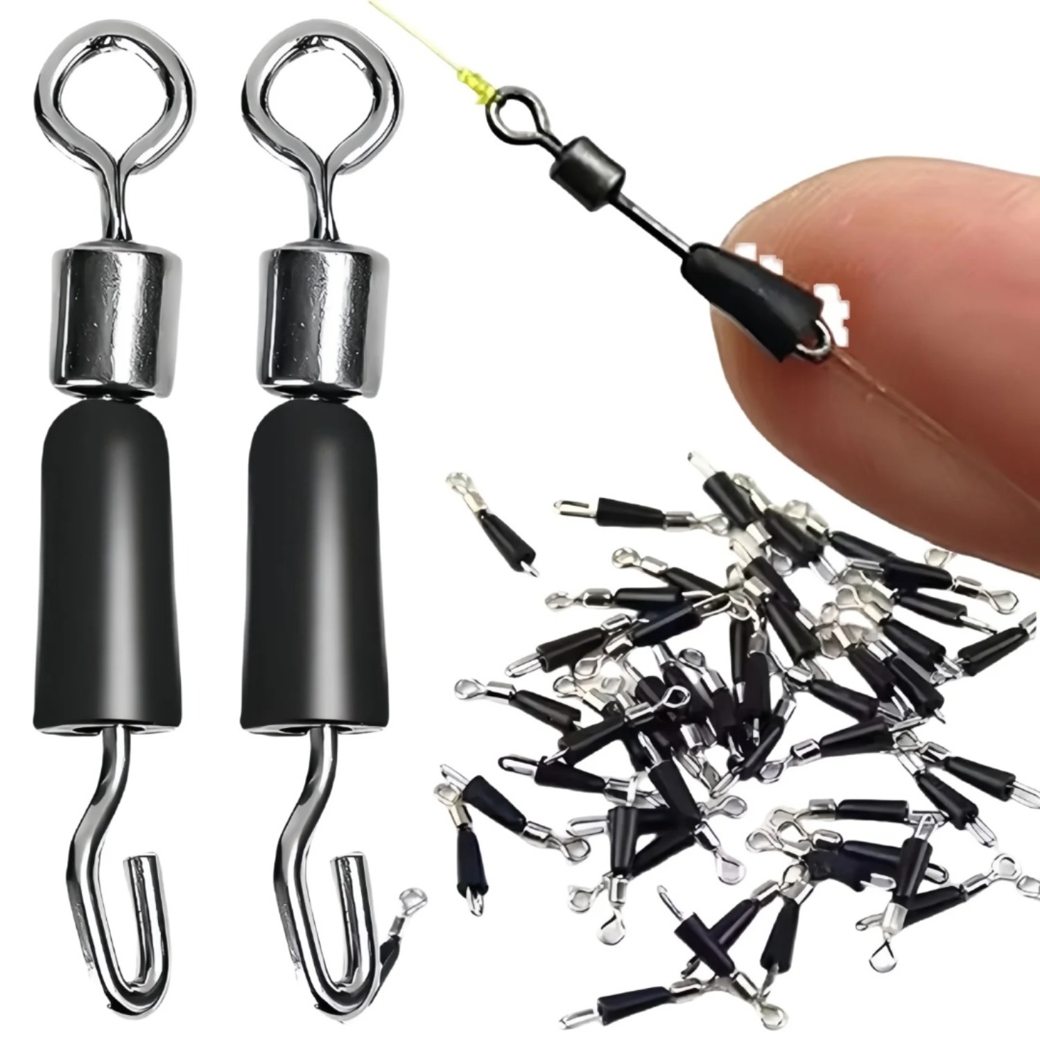50 unidades de Conectores Gira - Fishing Hook Stainless Steel reseña y precio