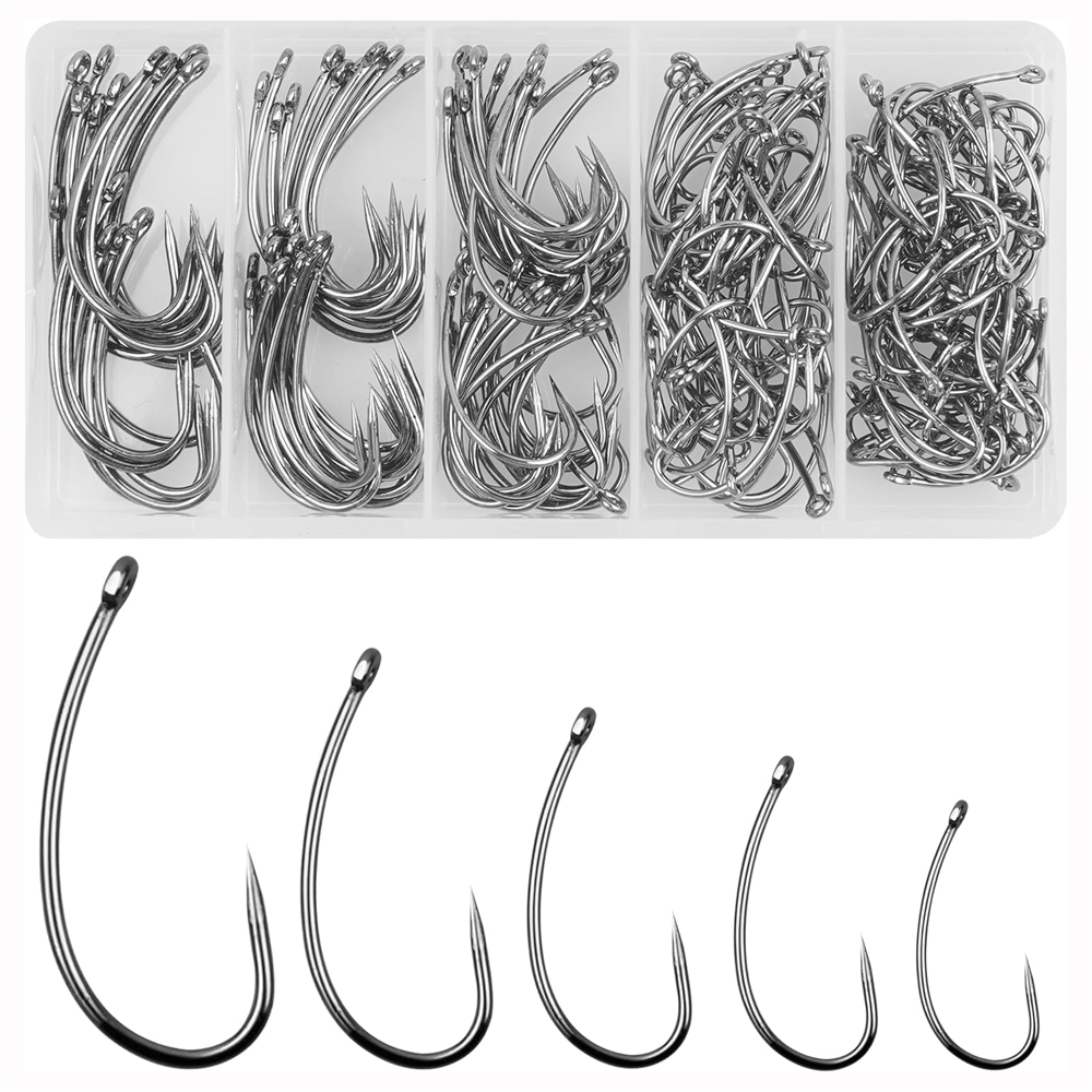 Anzuelos de pesca sin escobill - Fishing Hook Barbless reseña y precio