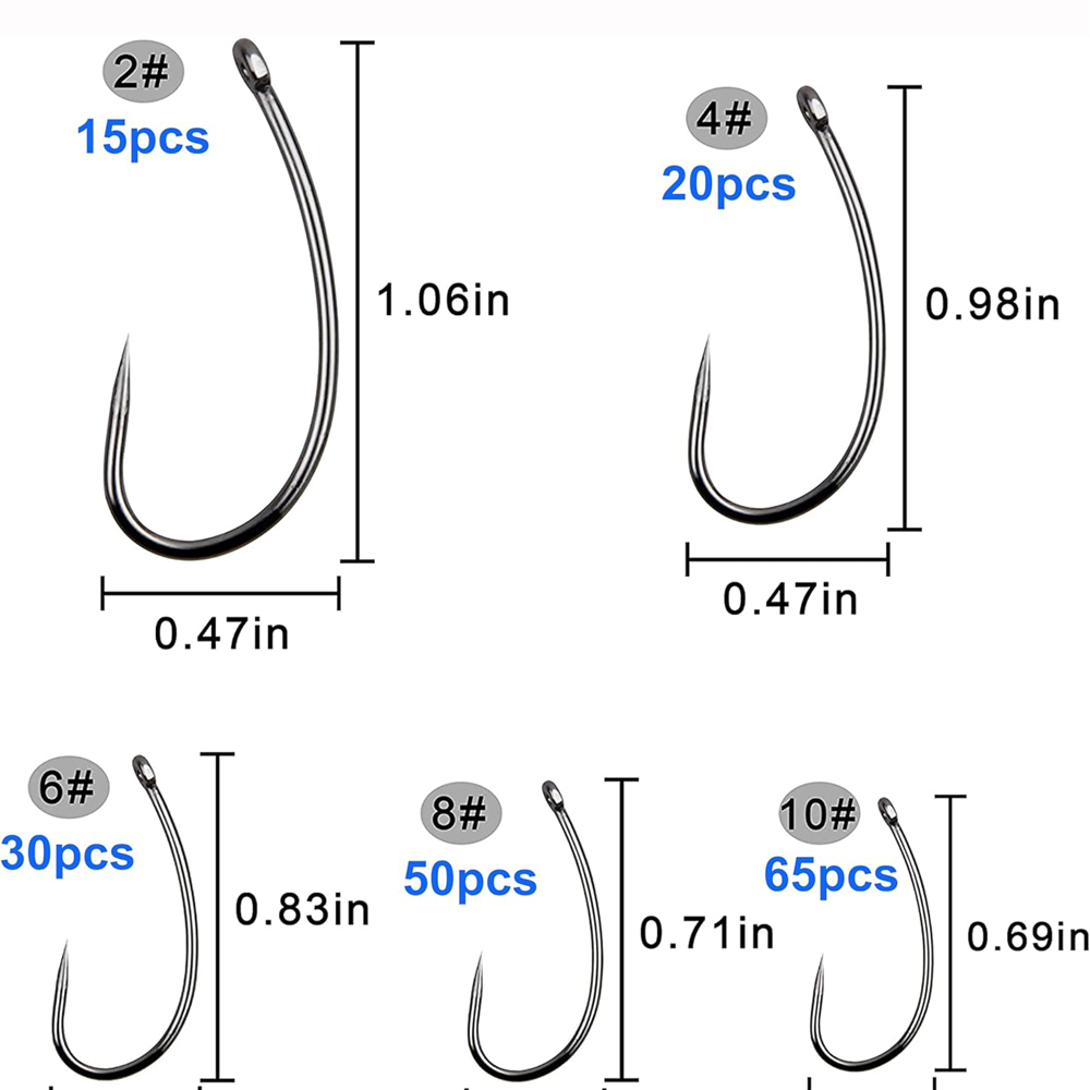 Anzuelos de pesca sin escobill - Fishing Hook Barbless reseña y precio
