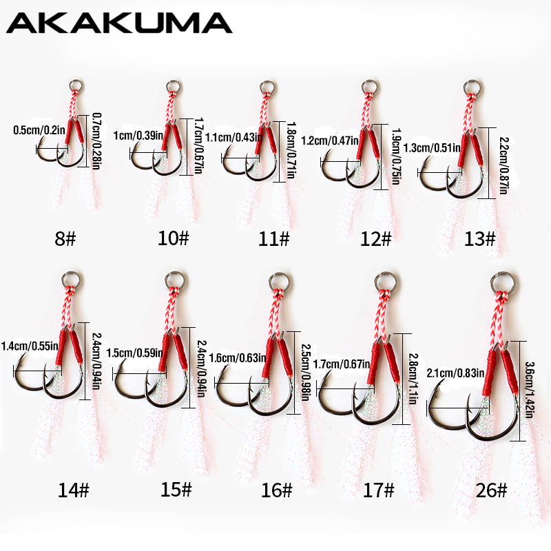 10 Uds. De anzuelos de pesca c - Fishing Hook Assortment reseña y precio