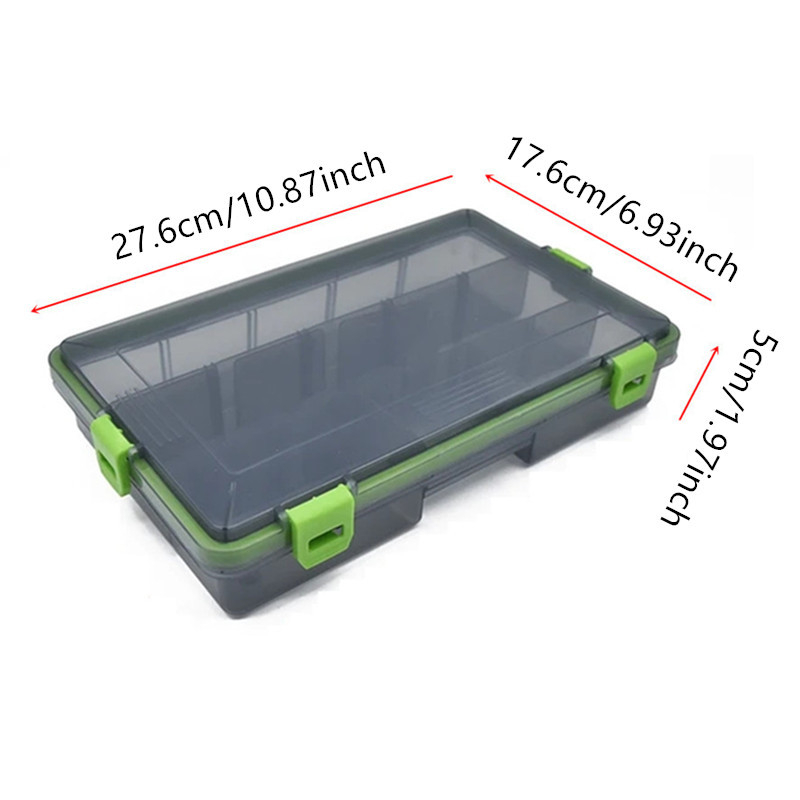 Caja de aparejos de pesca de g - Fishing Hook Size reseña y precio