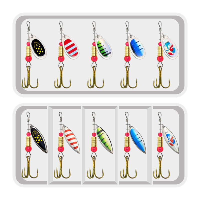 Señuelo de pesca Spinner, cuch - Fishing Hook Treble reseña y precio