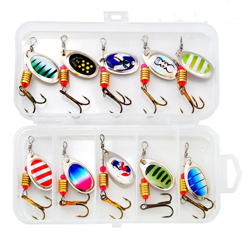 Señuelo de pesca Spinner, cuch - Fishing Hook Treble reseña y precio