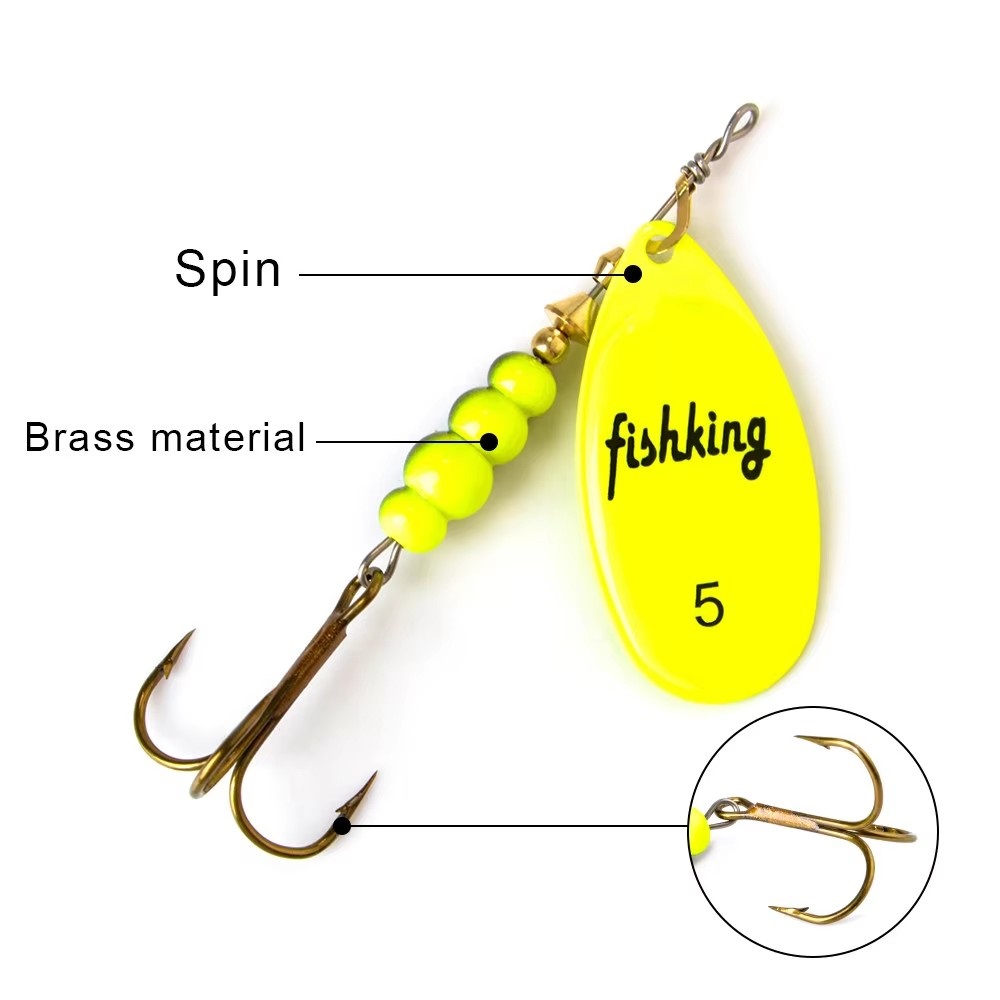 NGB Spinner Bait 3,9g 4,6g 7,4 - Fishing Hook Treble reseña y precio