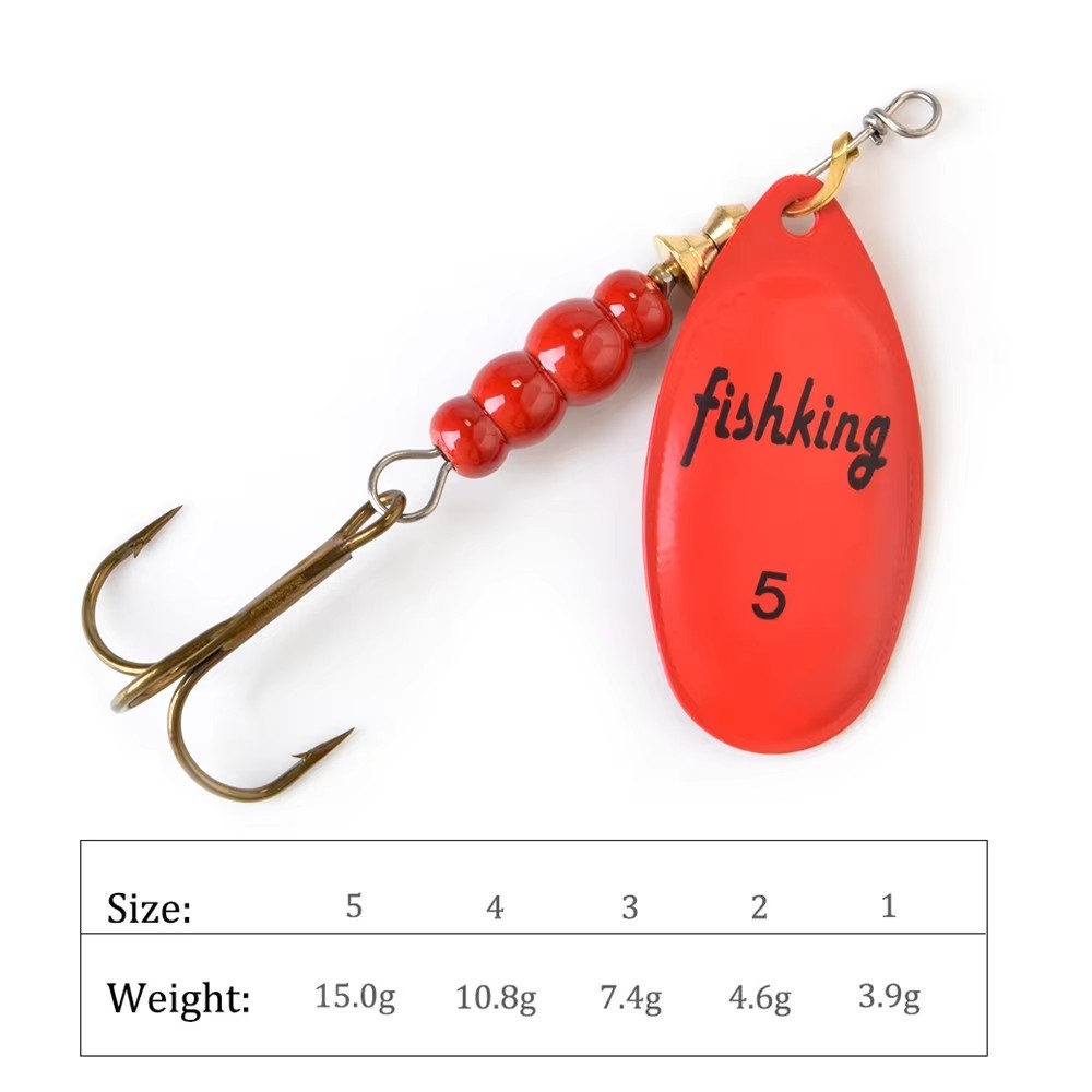NGB Spinner Bait 3,9g 4,6g 7,4 - Fishing Hook Treble reseña y precio