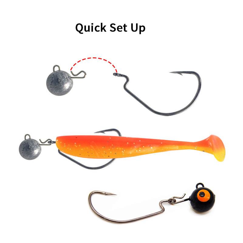 Plomo de peso de pesca, bola r - Fishing Hook Jig reseña y precio