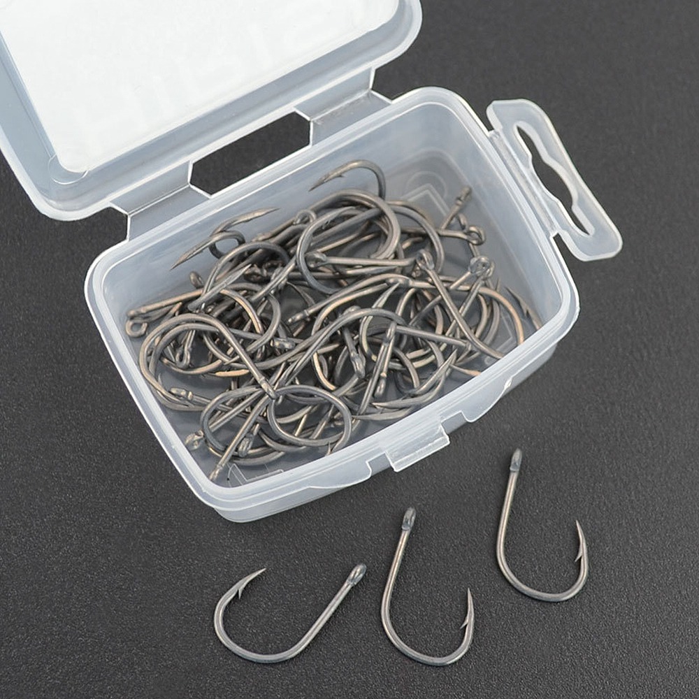 ABST 50 piezas de anzuelos de  - Fishing Hook reseña y precio