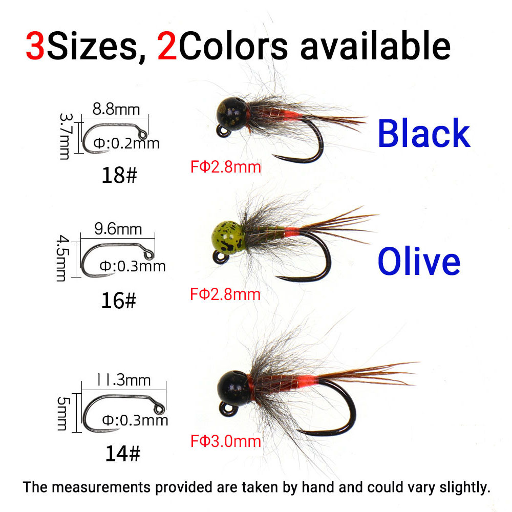 6 unidades de señuelos de pesc - Fishing Hook Barbless reseña y precio