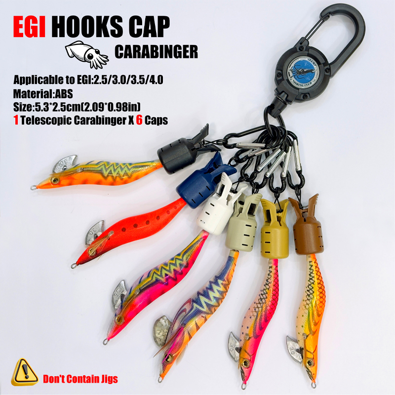 Gorros de anzuelo de calamar y - Fishing Hook Jig reseña y precio