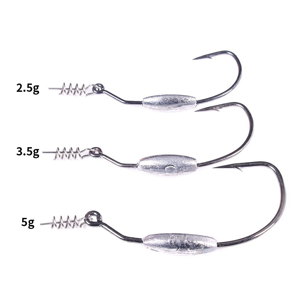 Anzuelos offset con contrapeso - Fishing Hook Offset reseña y precio