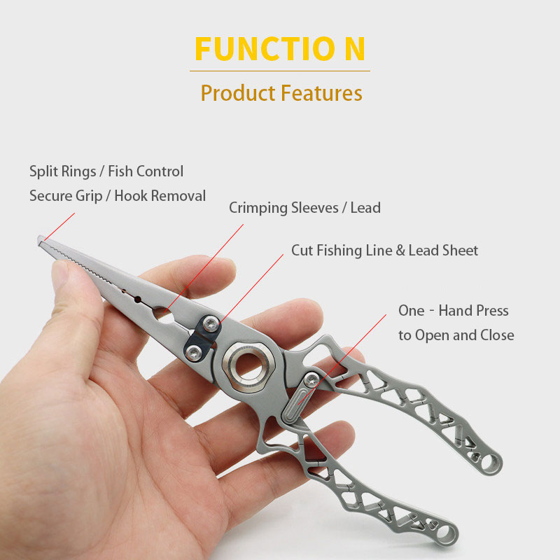 Alicates de Pesca Portátiles d - Fishing Hook reseña y precio