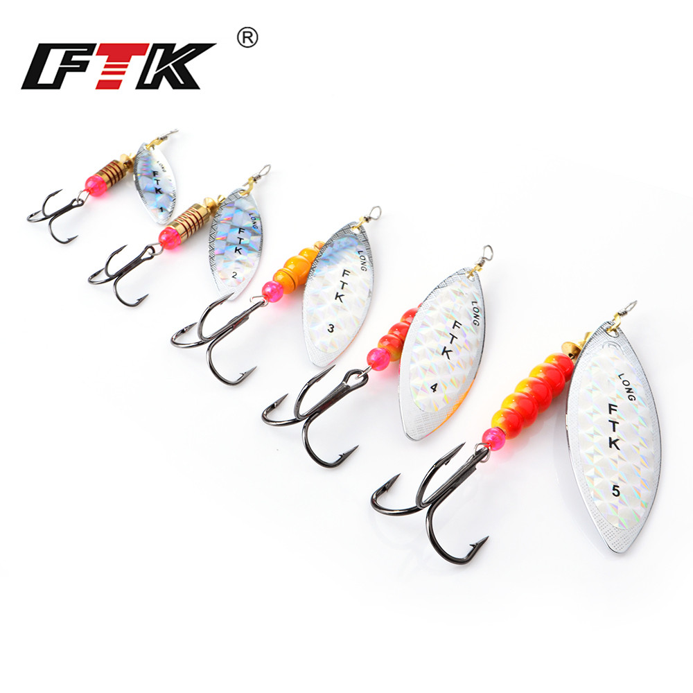 FTK-cebo giratorio de 4G/7G/12 - Fishing Hook Treble reseña y precio