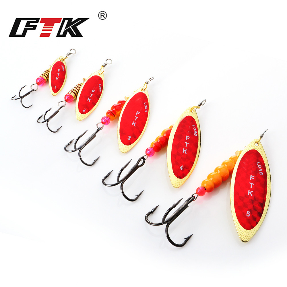 FTK-cebo giratorio de 4G/7G/12 - Fishing Hook Treble reseña y precio