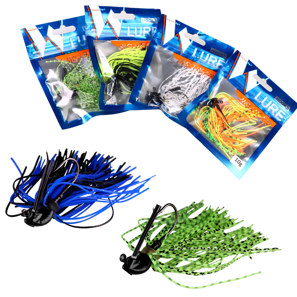 10 Uds 7g 10g 14g Jig sin male - Fishing Hook Weedless reseña y precio