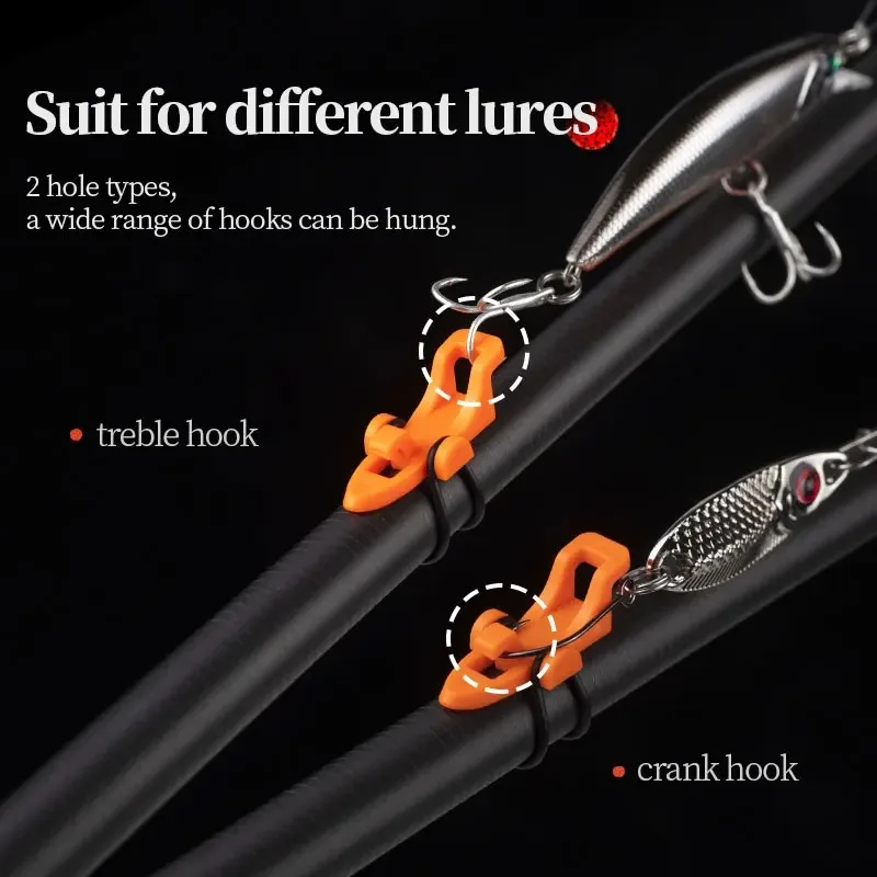 10 unidades de soportes de seg - Fishing Hook Jig reseña y precio