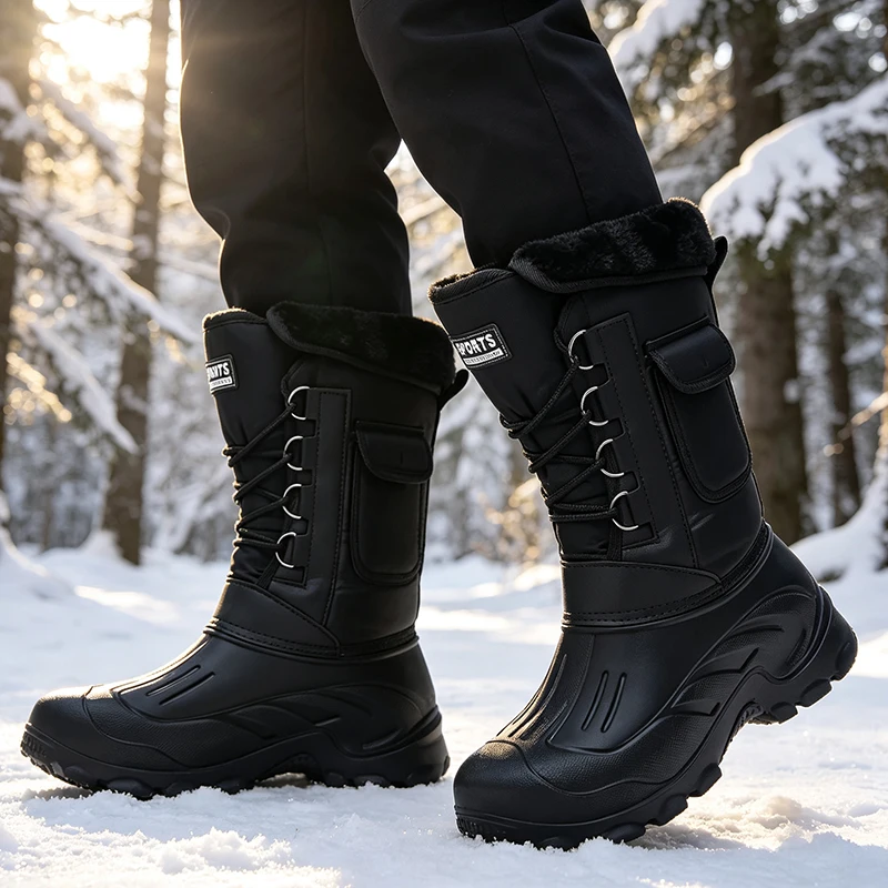 Botas de nieve de invierno par - Fishing Hook reseña y precio