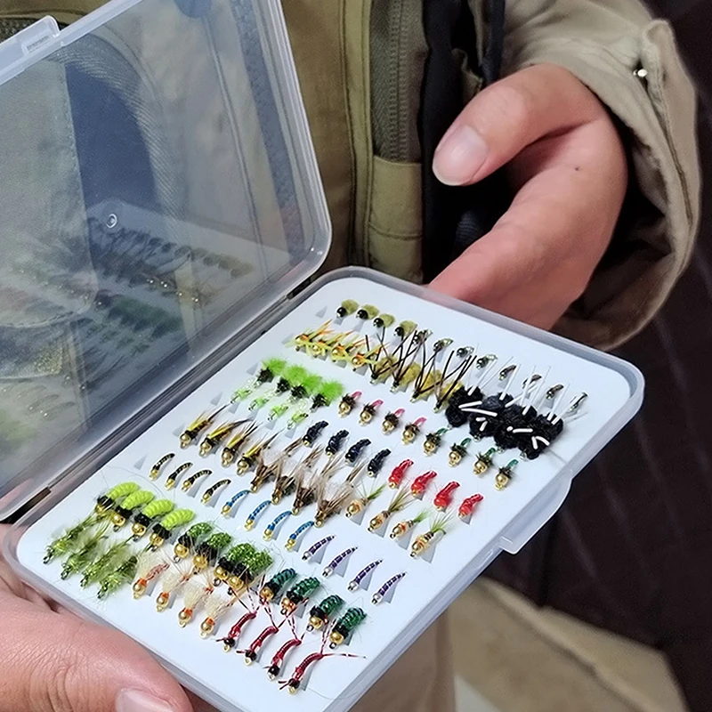 Caja de Pesca con Mosca Imperm - Fishing Hook Size reseña y precio
