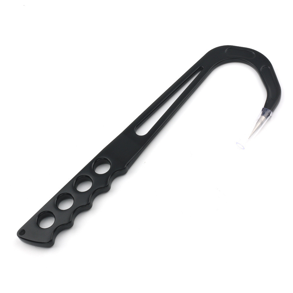 Empuñadura portátil de acero i - Fishing Hook Size reseña y precio