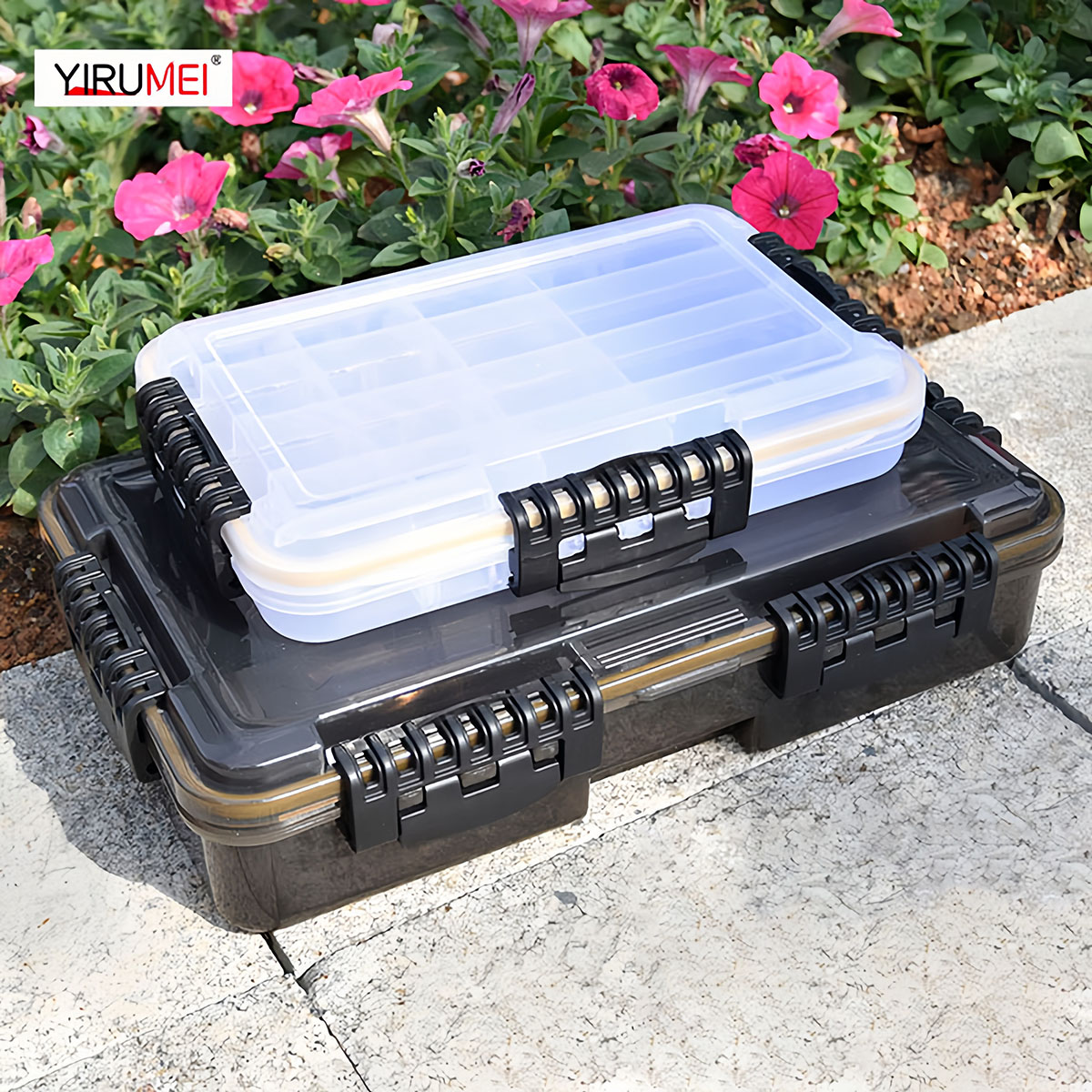Caja de aparejos de pesca impe - Fishing Hook Size reseña y precio