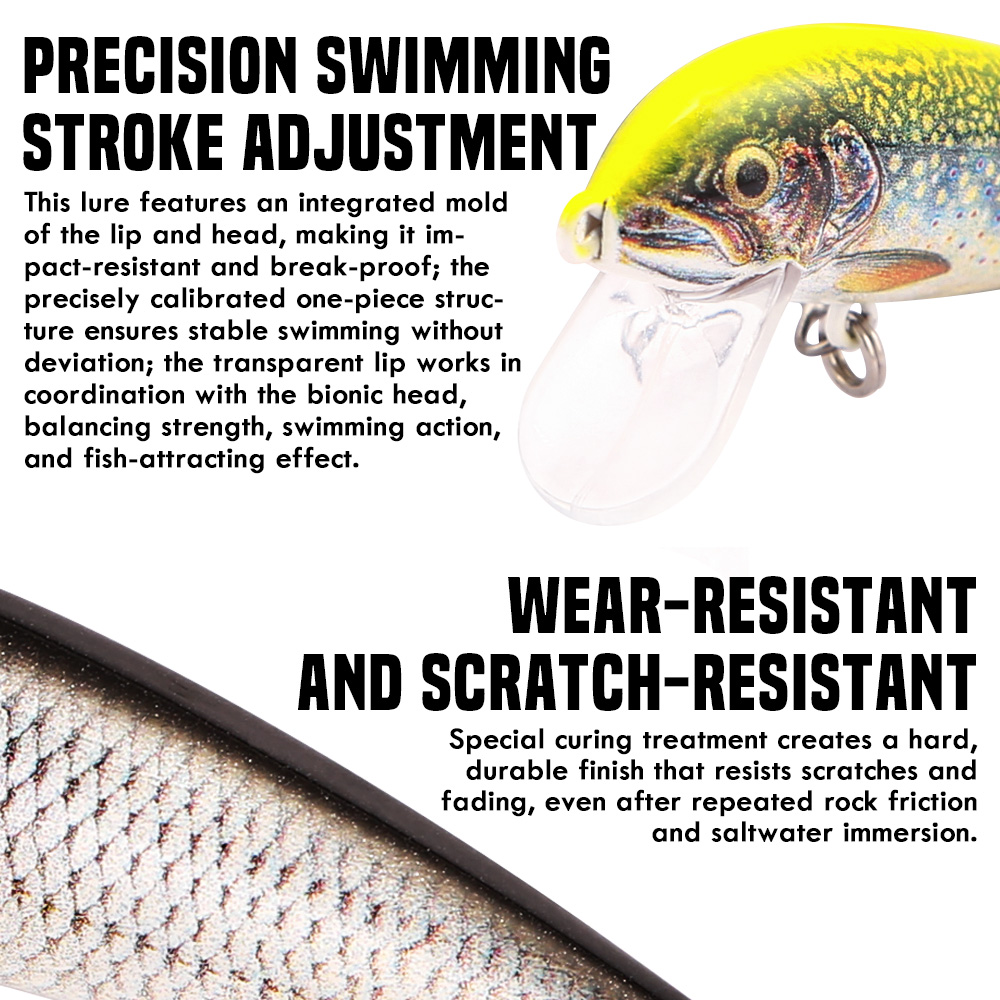 Señuelos de Pesca B&U Sinking  - Fishing Hook Treble reseña y precio