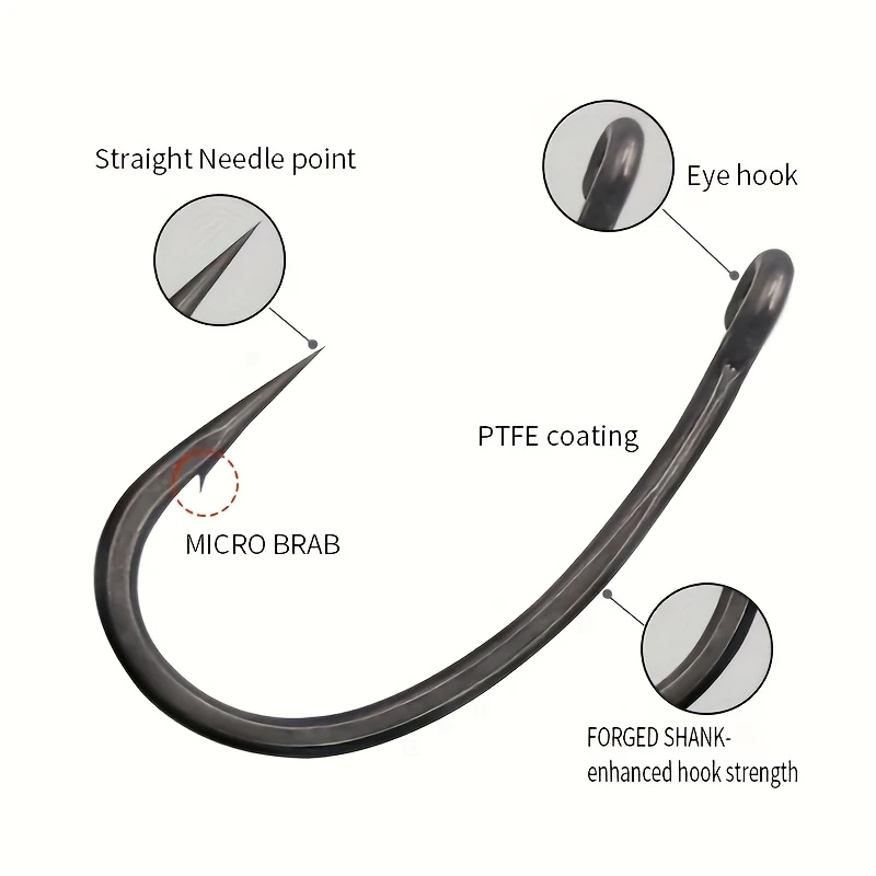 6 uds. De aparejos para el cab - Fishing Hook Size reseña y precio