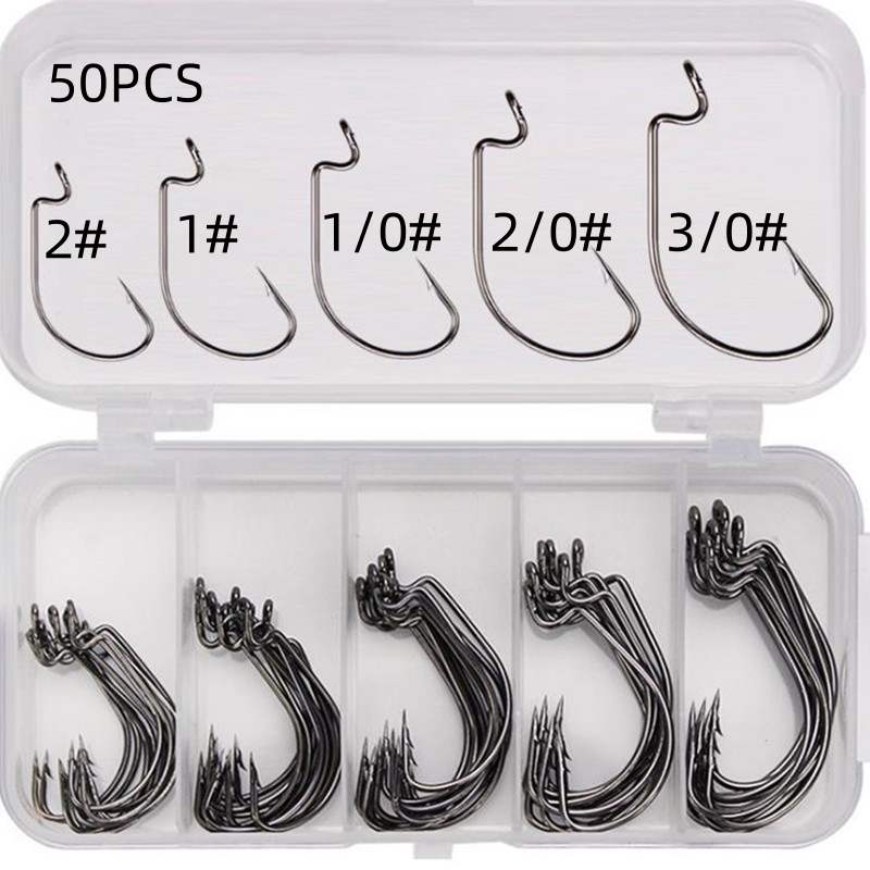 50 Piezas/Caja de Anzuelos de  - Fishing Hook Jig reseña y precio