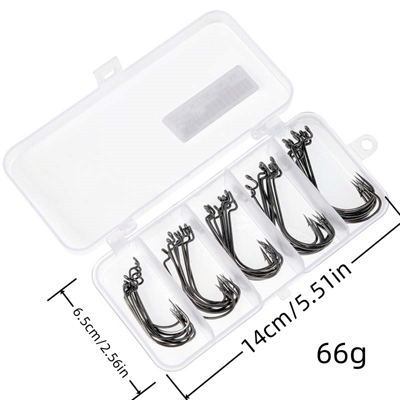 50 Piezas/Caja de Anzuelos de  - Fishing Hook Jig reseña y precio