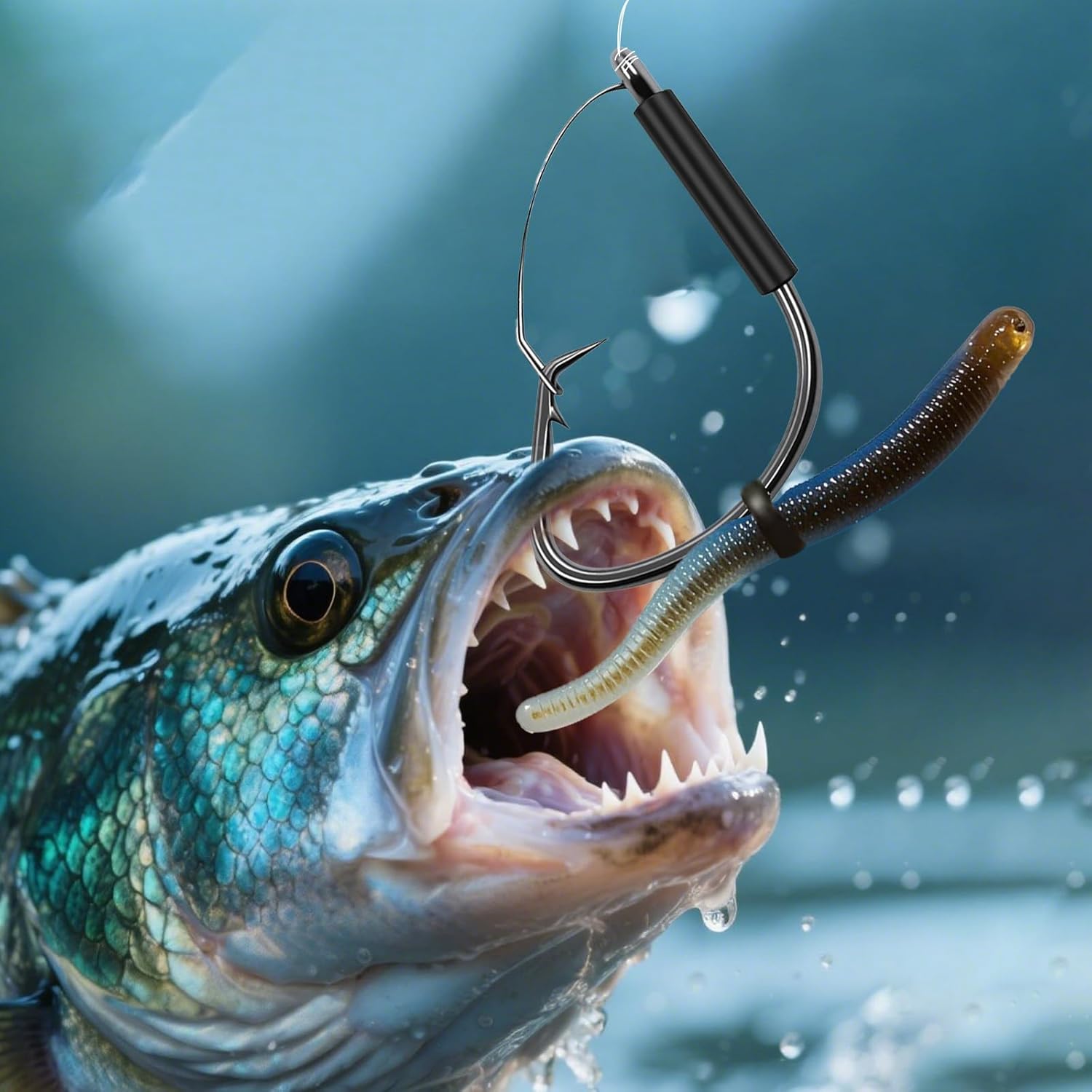 FishTrip-ganchos de aparejo lo - Fishing Hook Weedless reseña y precio