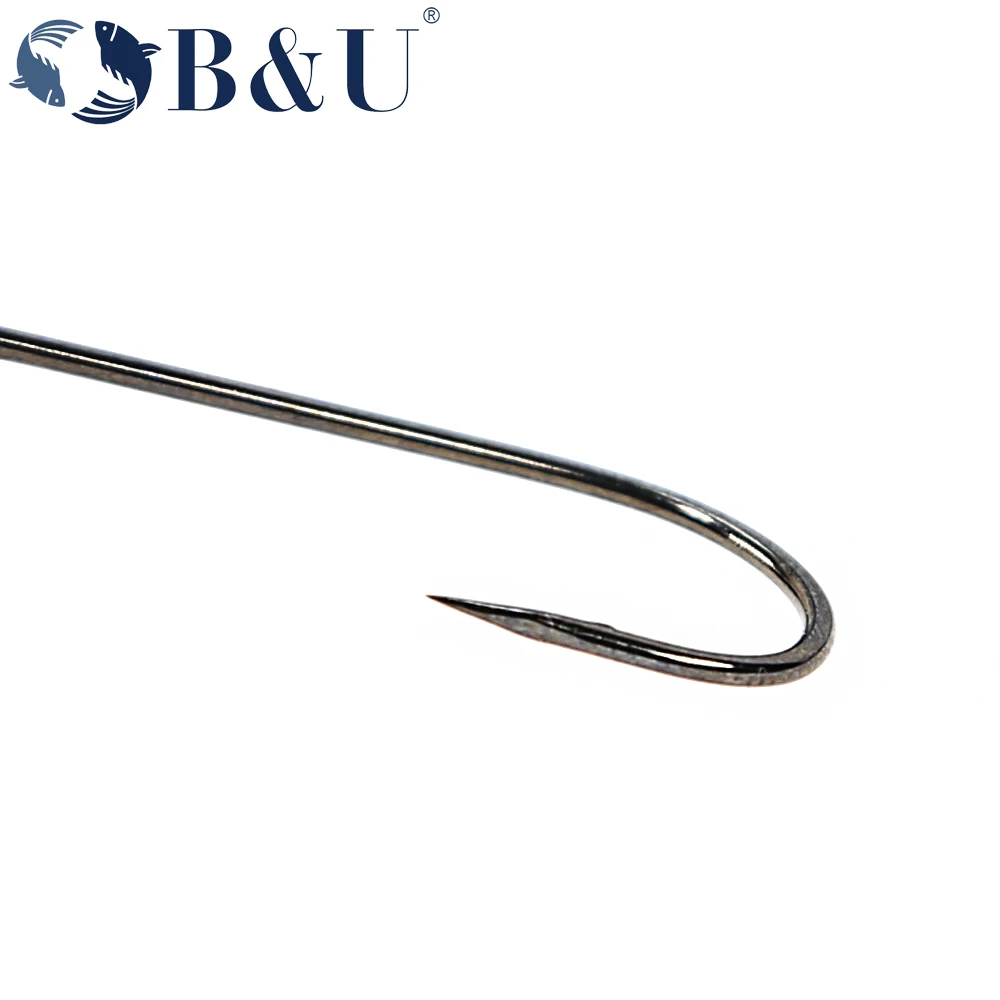 B&U 20 piezas Anzuelos de pesc - Fishing Hook Barbless reseña y precio
