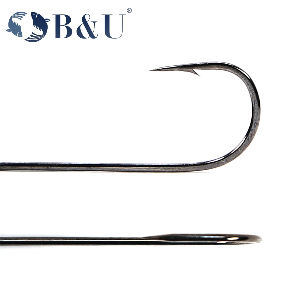 B&U 20 piezas Anzuelos de pesc - Fishing Hook Barbless reseña y precio