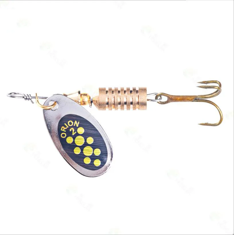 1 Uds. Cebo giratorio chapado  - Fishing Hook Treble reseña y precio