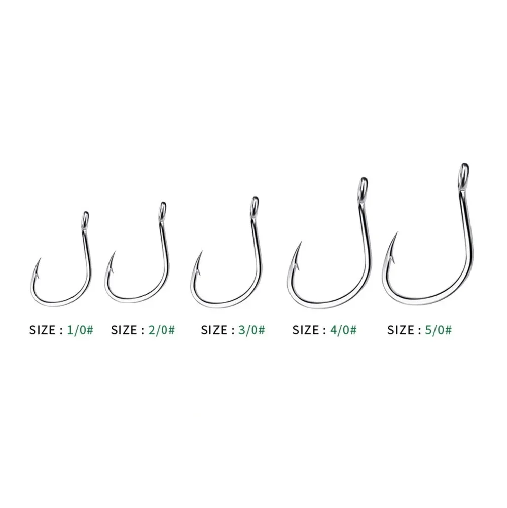 Anzuelos de ojo de anillo, anz - Fishing Hook Circle reseña y precio