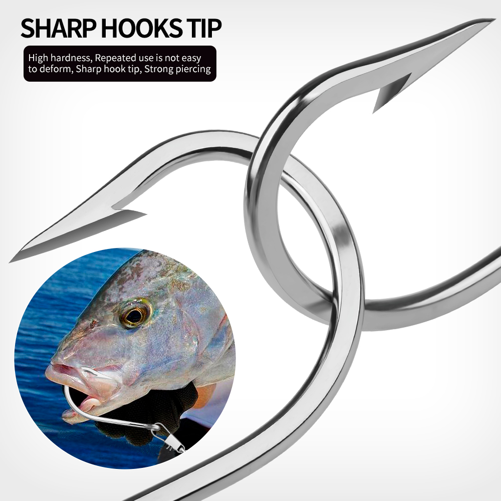 PROBEROS 5 ganchos de acero in - Fishing Hook Circle reseña y precio