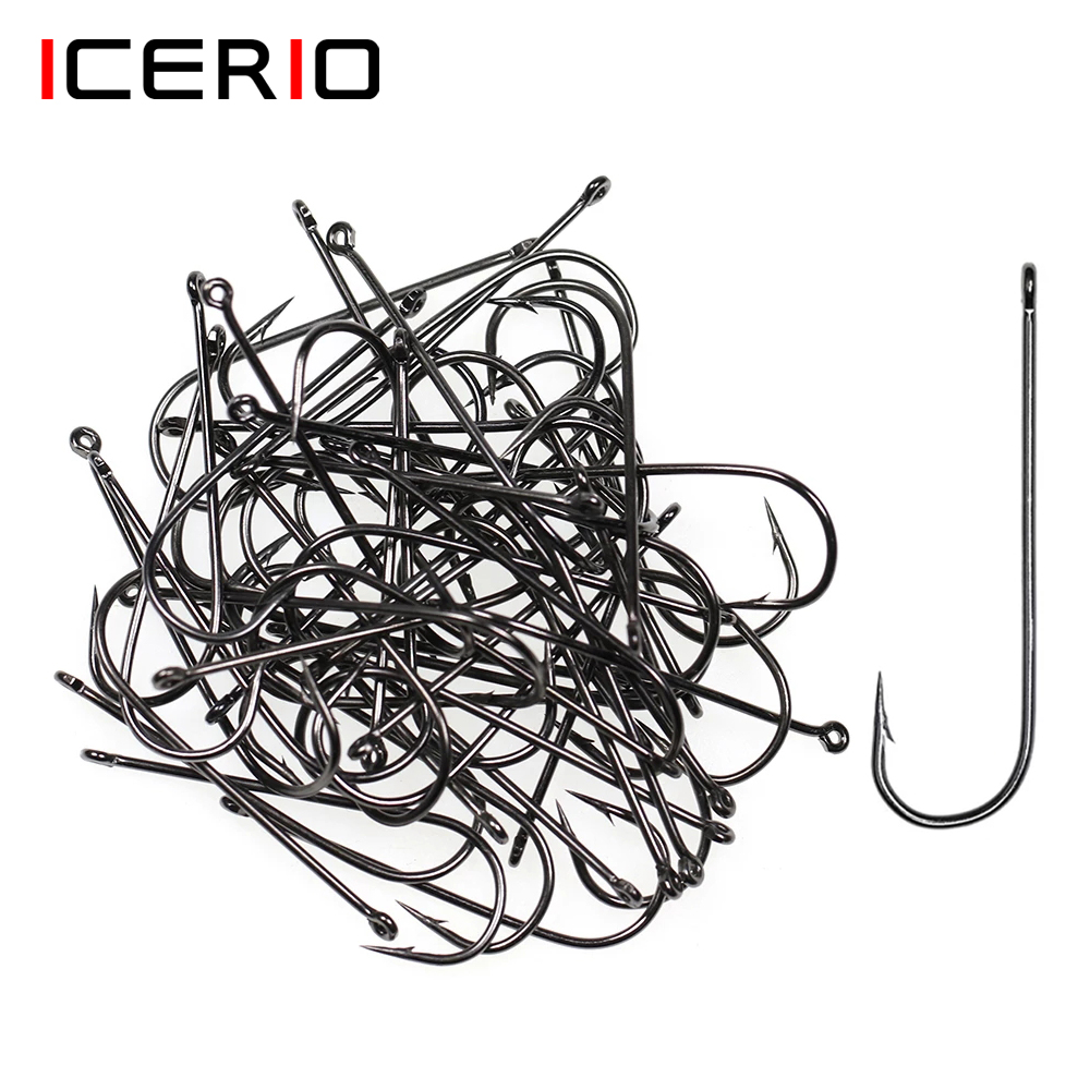 ICERIO 100PCS 16 #   - Anzuelo - Fishing Hook Barbless reseña y precio