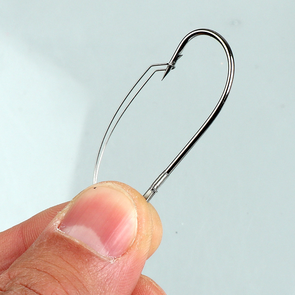 10 unids/caja de anzuelos de p - Fishing Hook Weedless reseña y precio